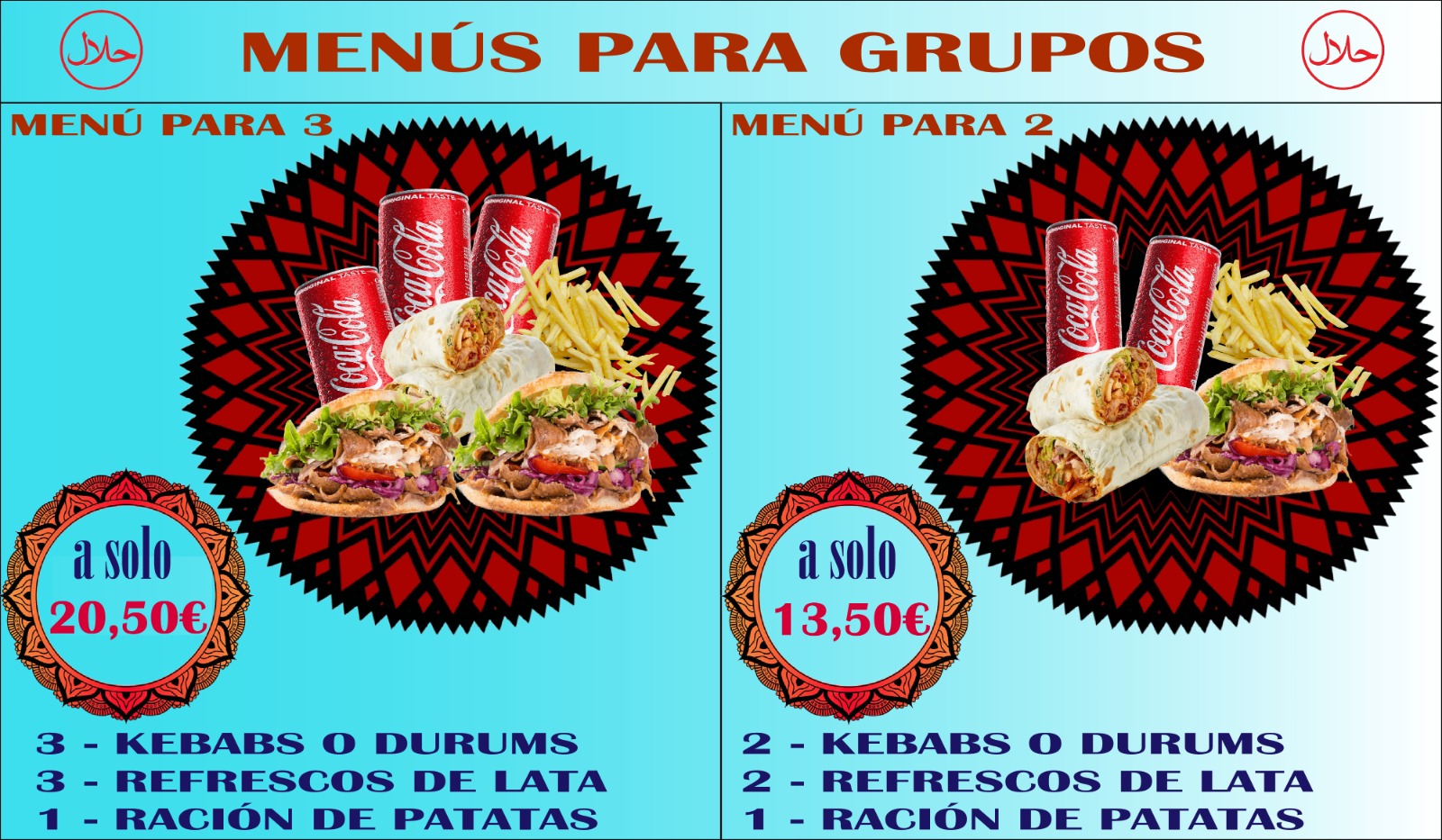 menus